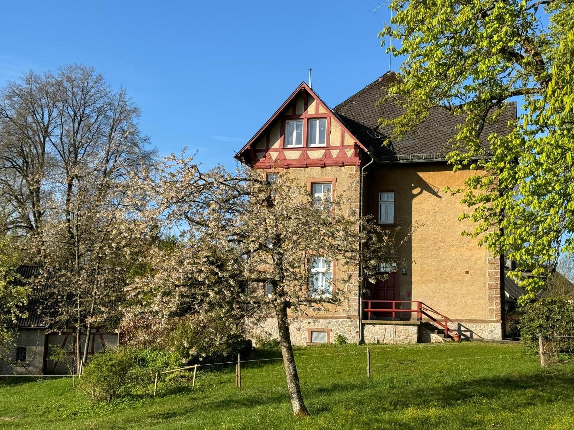 L' Extravagante Im Garten Von Schloss Schmidtheim Exteriör bild